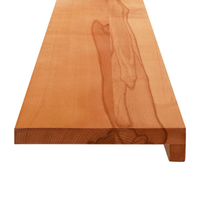 Trapmatten 2 st Licht Bruin 90 x 25 x 2 cm Massief beukenhout