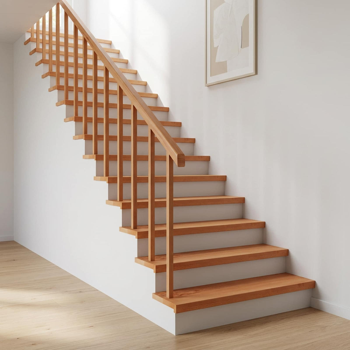 Trapmatten 12 st Lak 90 x 30 x 2 cm Massief beukenhout