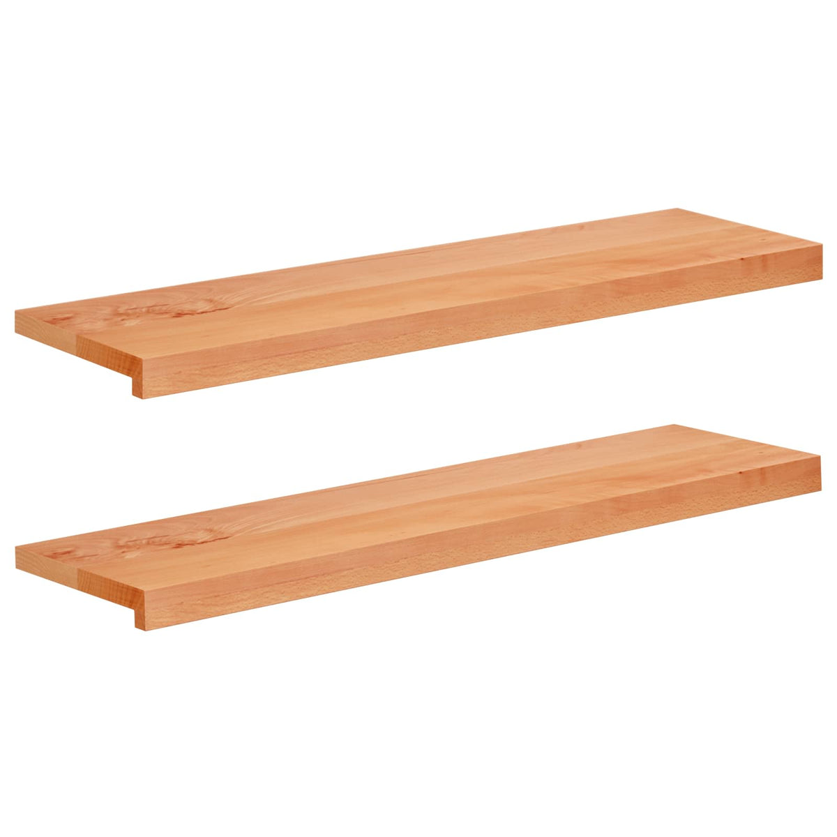 Trapmatten 2 st Lak 90 x 30 x 2 cm Massief beukenhout