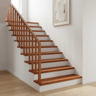 Trapmatten 8 st Bruin 90 x 25 x 2 cm Massief beukenhout