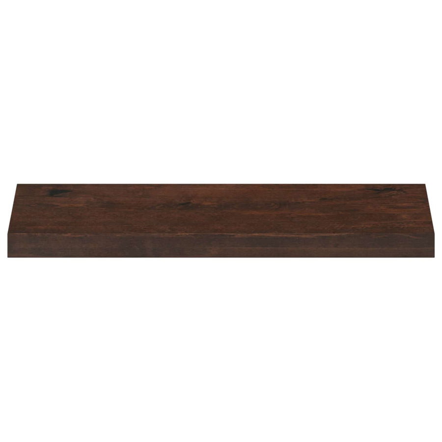 Traplopers 2 st 80 x 30 x 2 cm Donkerbruin Massief beukenhout