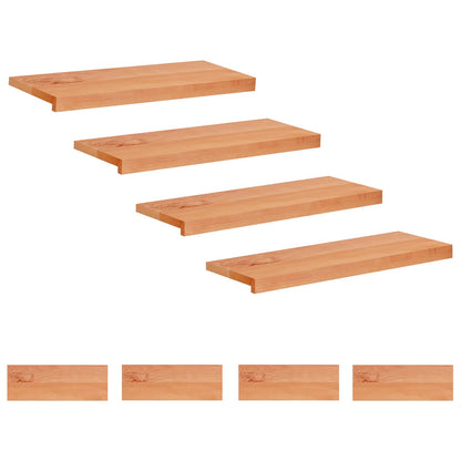 Traplopers 8 st 70 x 30 x 2 cm Lak Massief beukenhout