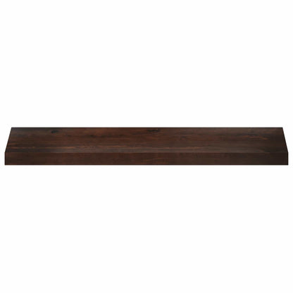Traplopers 12 st 100 x 25 x 2 cm Donkerbruin Massief beukenhout
