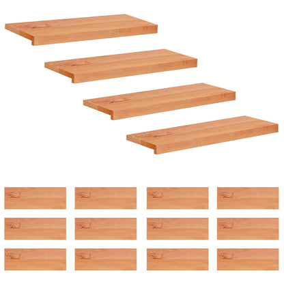 Traplopers 16 st 70 x 30 x 2 cm Lak Massief beukenhout