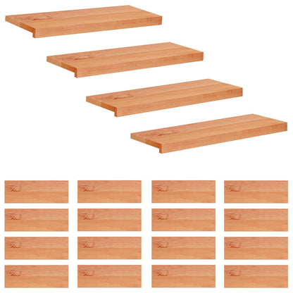 Trapmatten 20 st Lak 80 x 25 x 2 cm Massief beukenhout