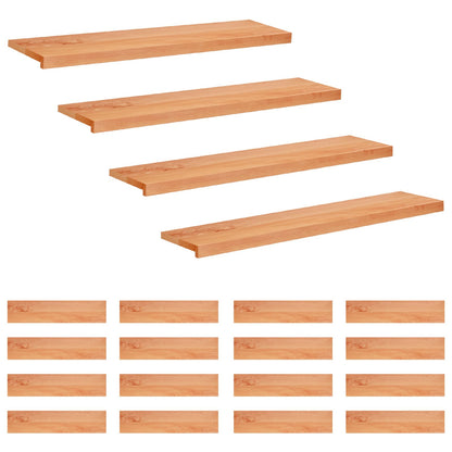 Trapmatten 20 st Lak 110 x 30 x 2 cm Massief beukenhout
