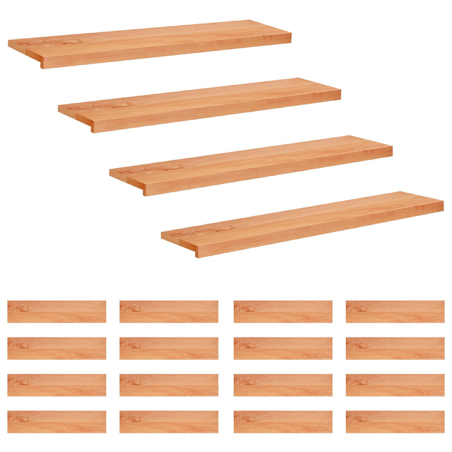 Trapmatten 20 st Lak 110 x 30 x 2 cm Massief beukenhout