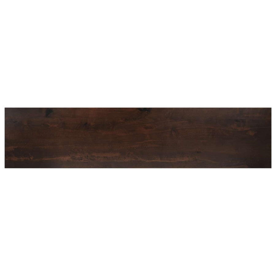 Traplopers 20 st 120 x 30 x 2 cm Donkerbruin Massief beukenhout