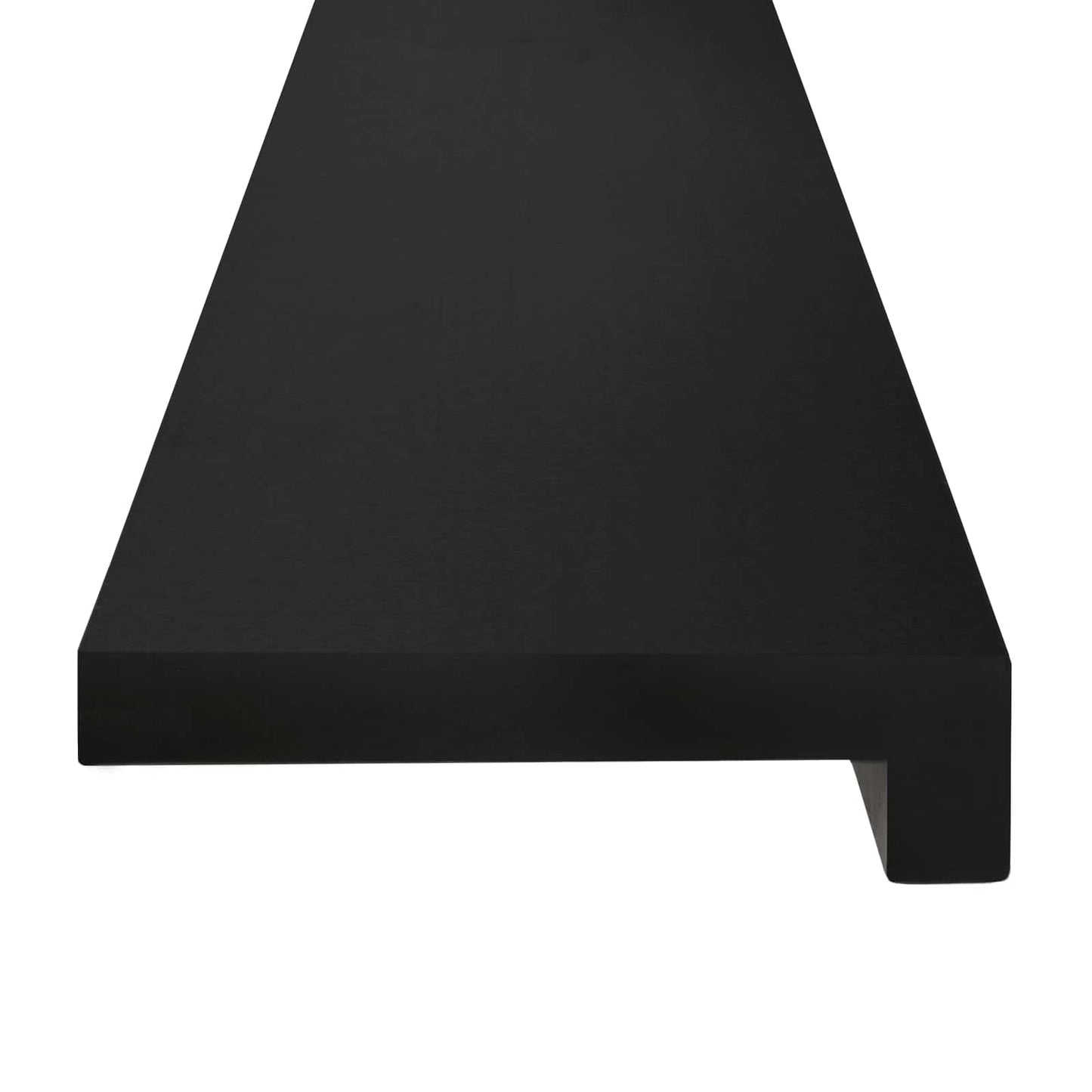 Traplopers 20 st 90 x 25 x 2 cm Zwart Massief beukenhout