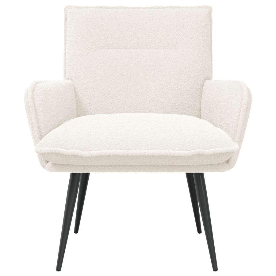 Fauteuil Crèmekleurig Bouclé