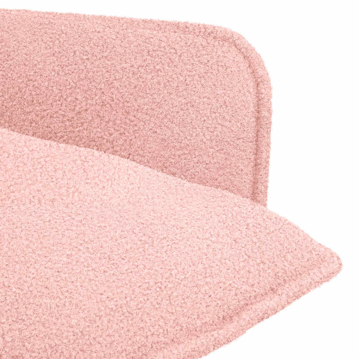 Fauteuil Roze Bouclé