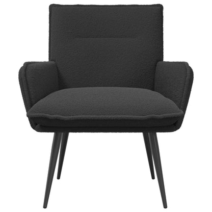 Fauteuil Donkergrijs Bouclé