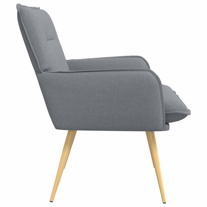 Fauteuil Lichtgrijs Stof