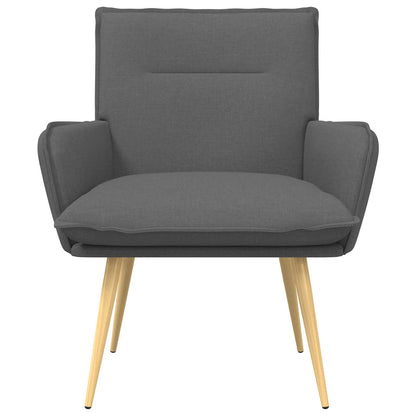 Fauteuil Donkergrijs Stof