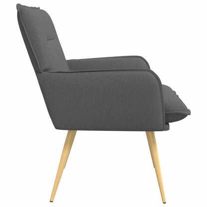Fauteuil Donkergrijs Stof