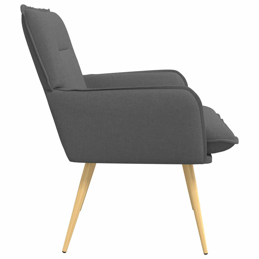 Fauteuil Donkergrijs Stof