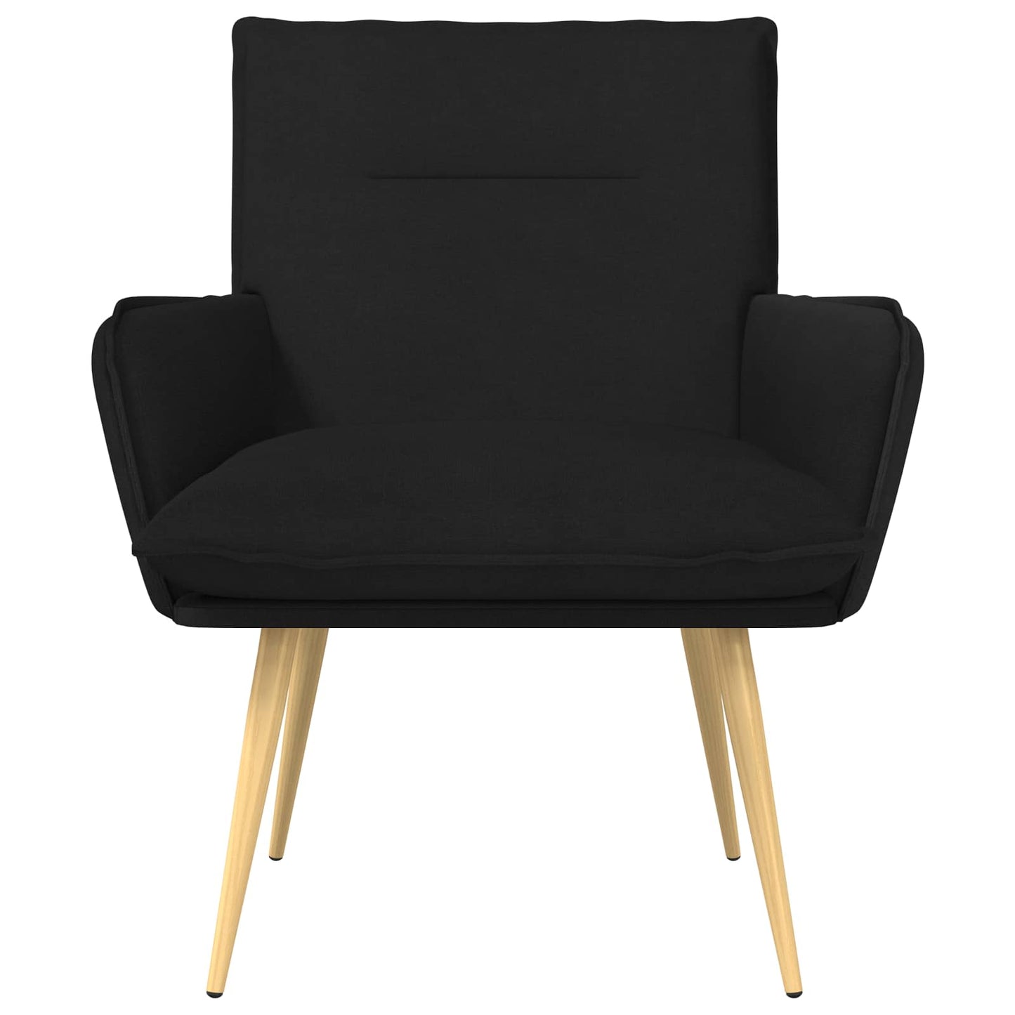 Fauteuil Zwart Stof