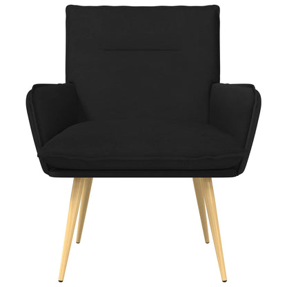 Fauteuil Zwart Stof
