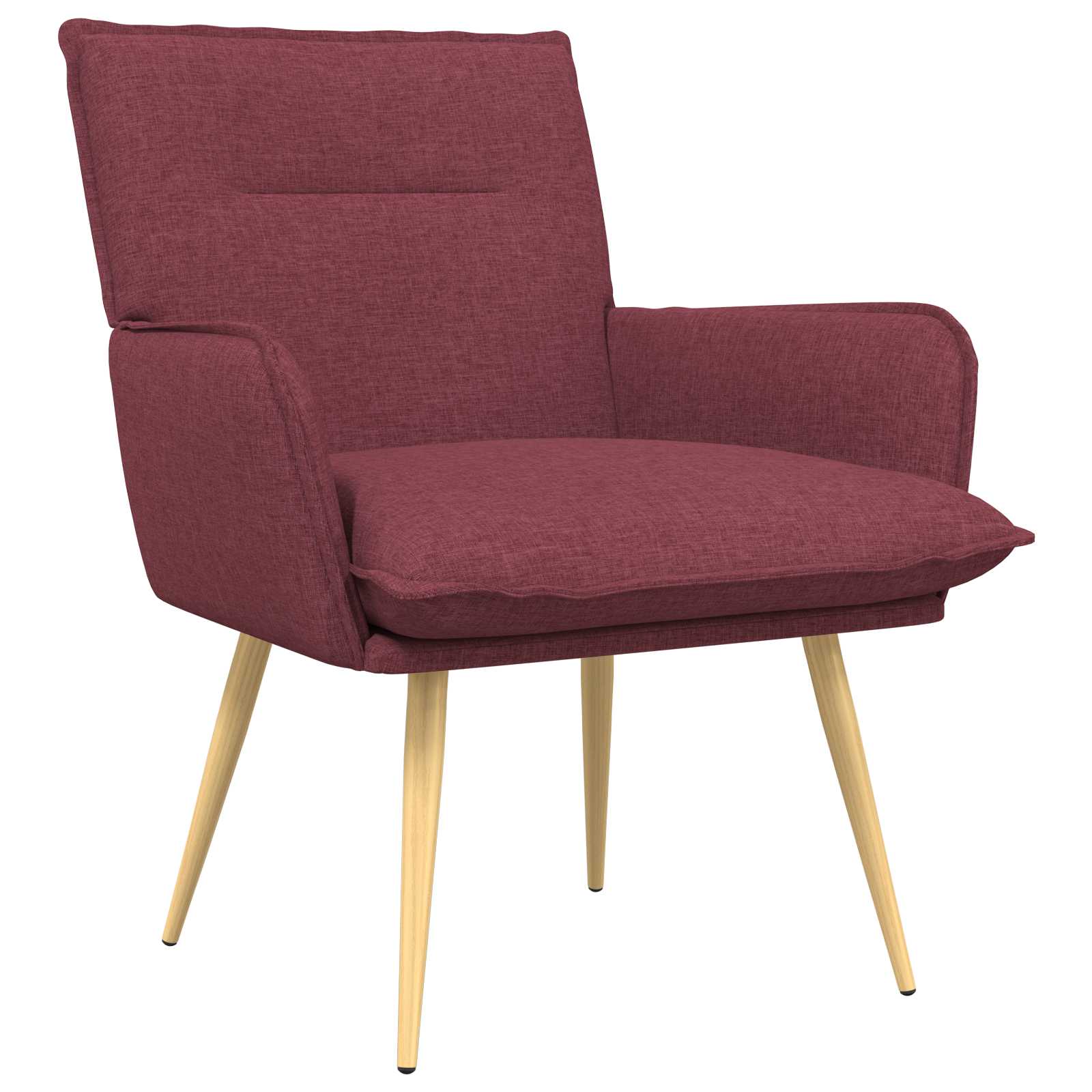 Fauteuil Wijnrood Stof
