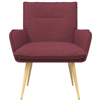 Fauteuil Wijnrood Stof