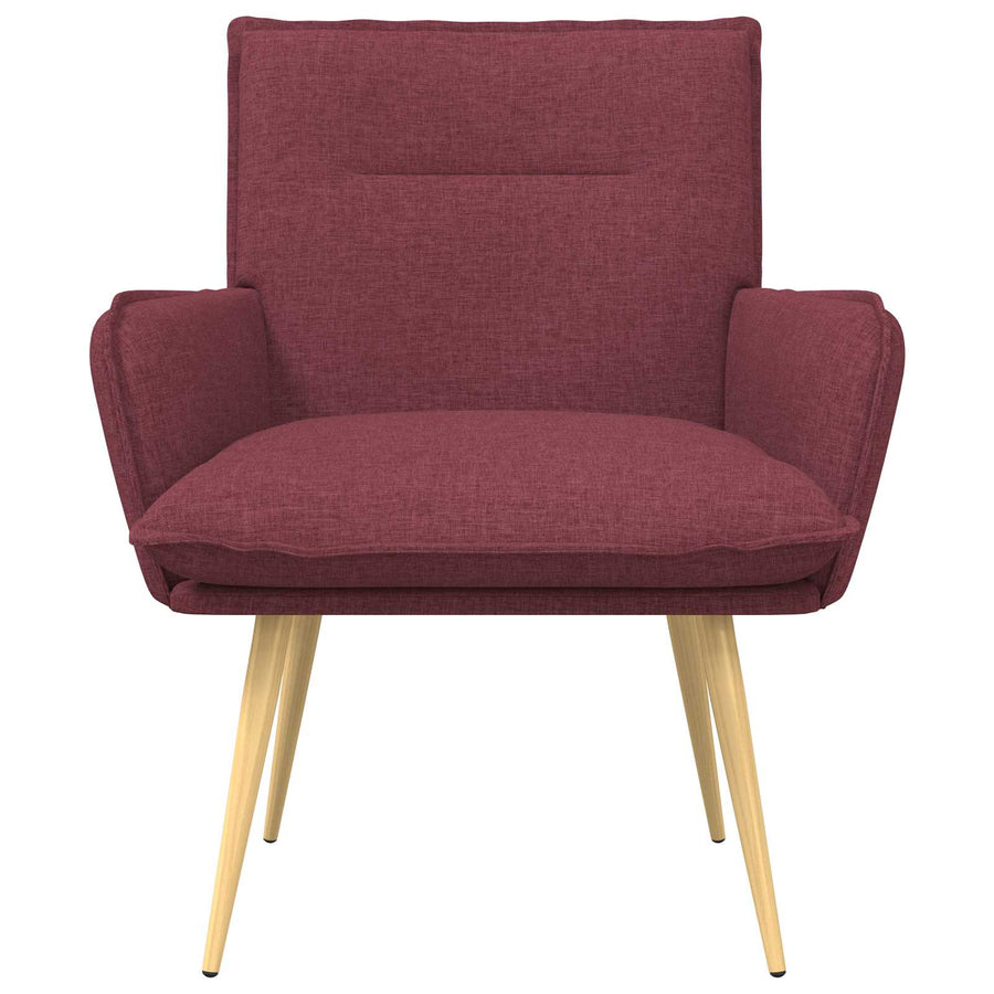 Fauteuil Wijnrood Stof