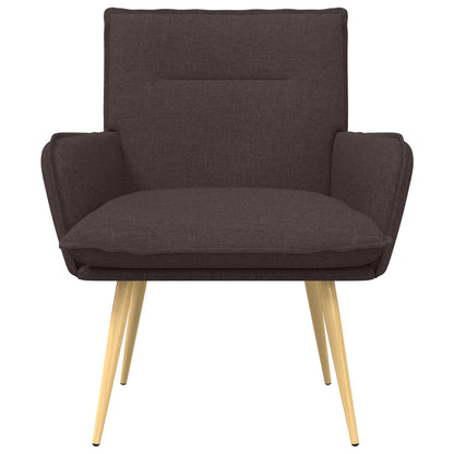 Fauteuil Donkerbruin Stof