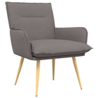Fauteuil taupe stof 70x73x81 cm