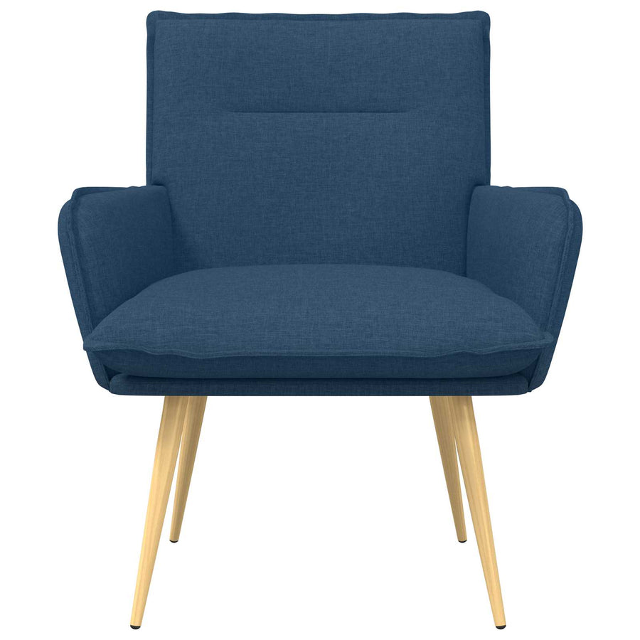 Fauteuil Blauw Stof