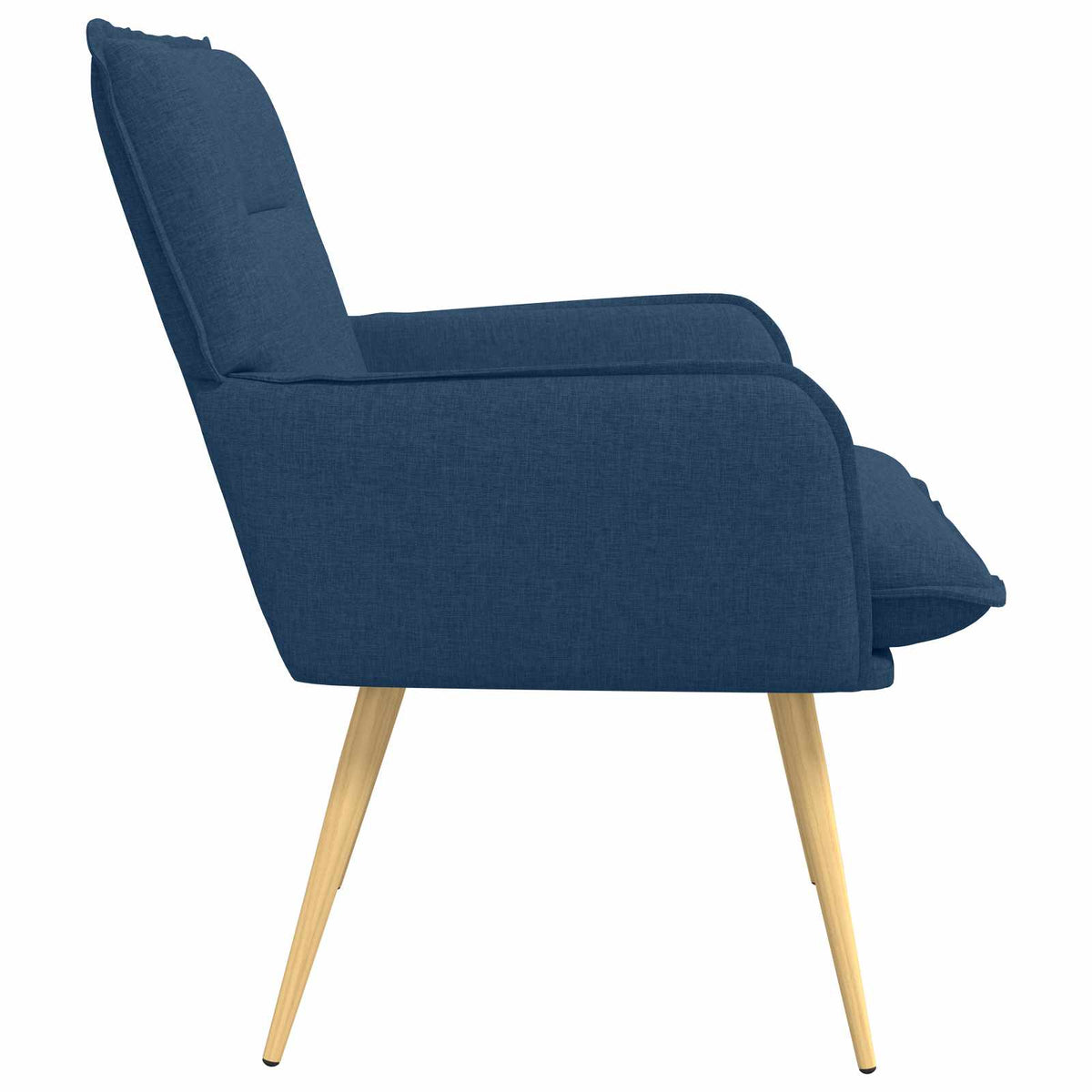 Fauteuil Blauw Stof