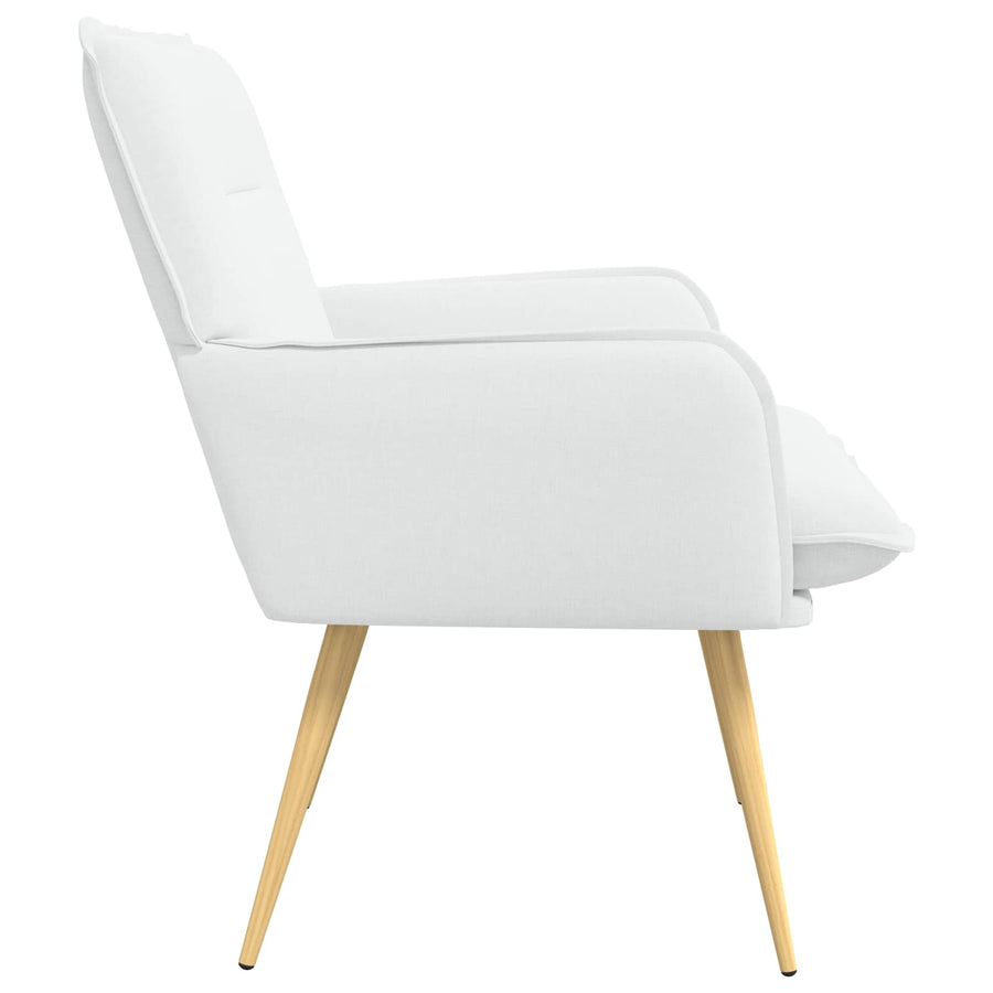 Fauteuil Wit Stof