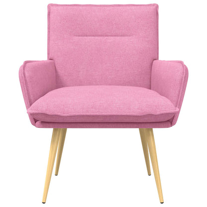 Fauteuil Roze Stof