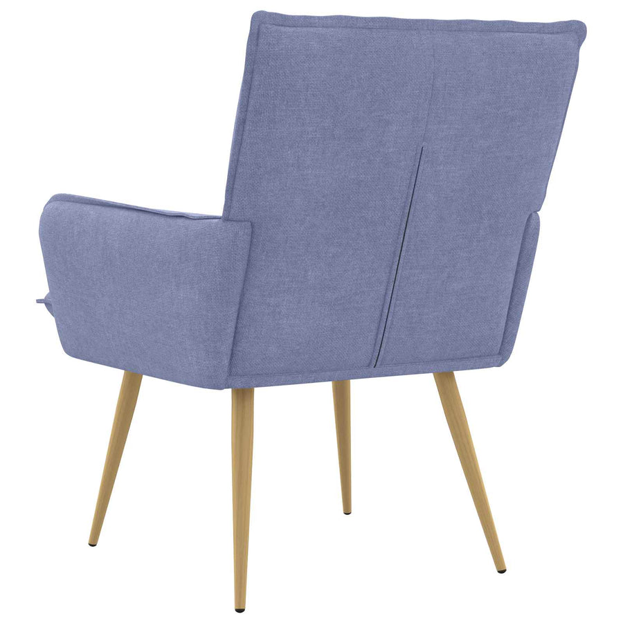 Fauteuil Jeans Blauw Stof