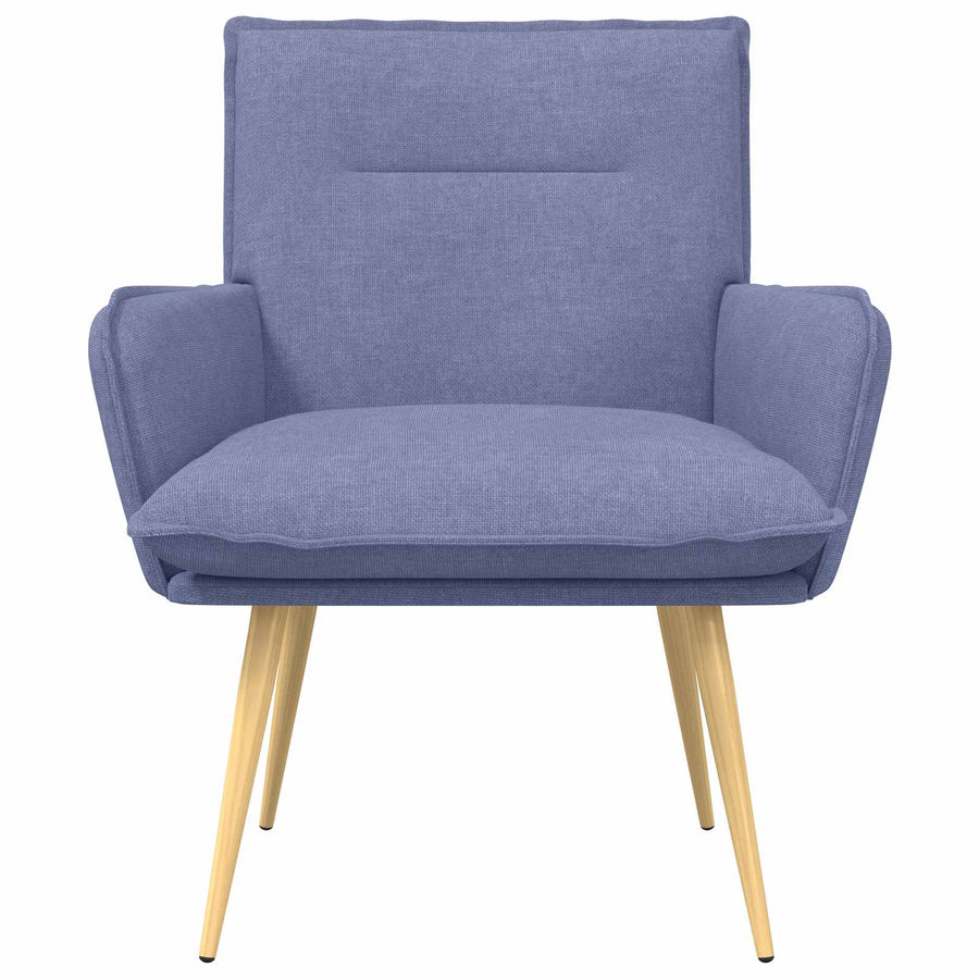 Fauteuil Jeans Blauw Stof