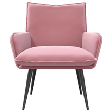 Fauteuil Roze fluweel