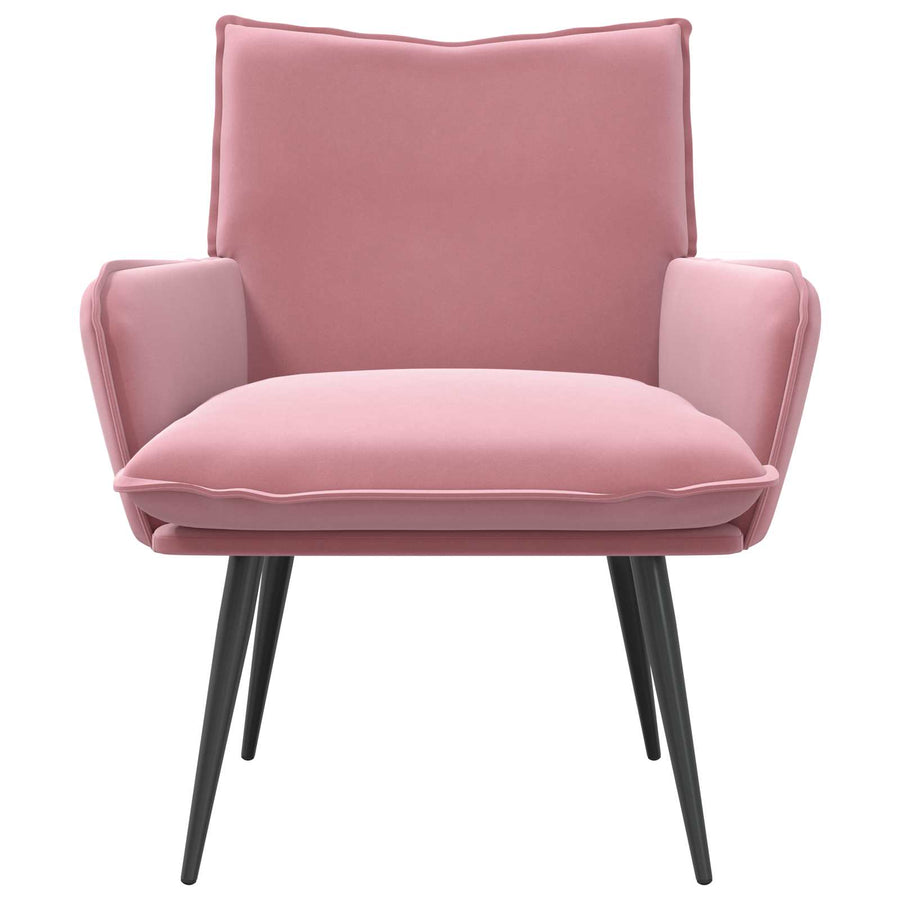 Fauteuil Roze fluweel