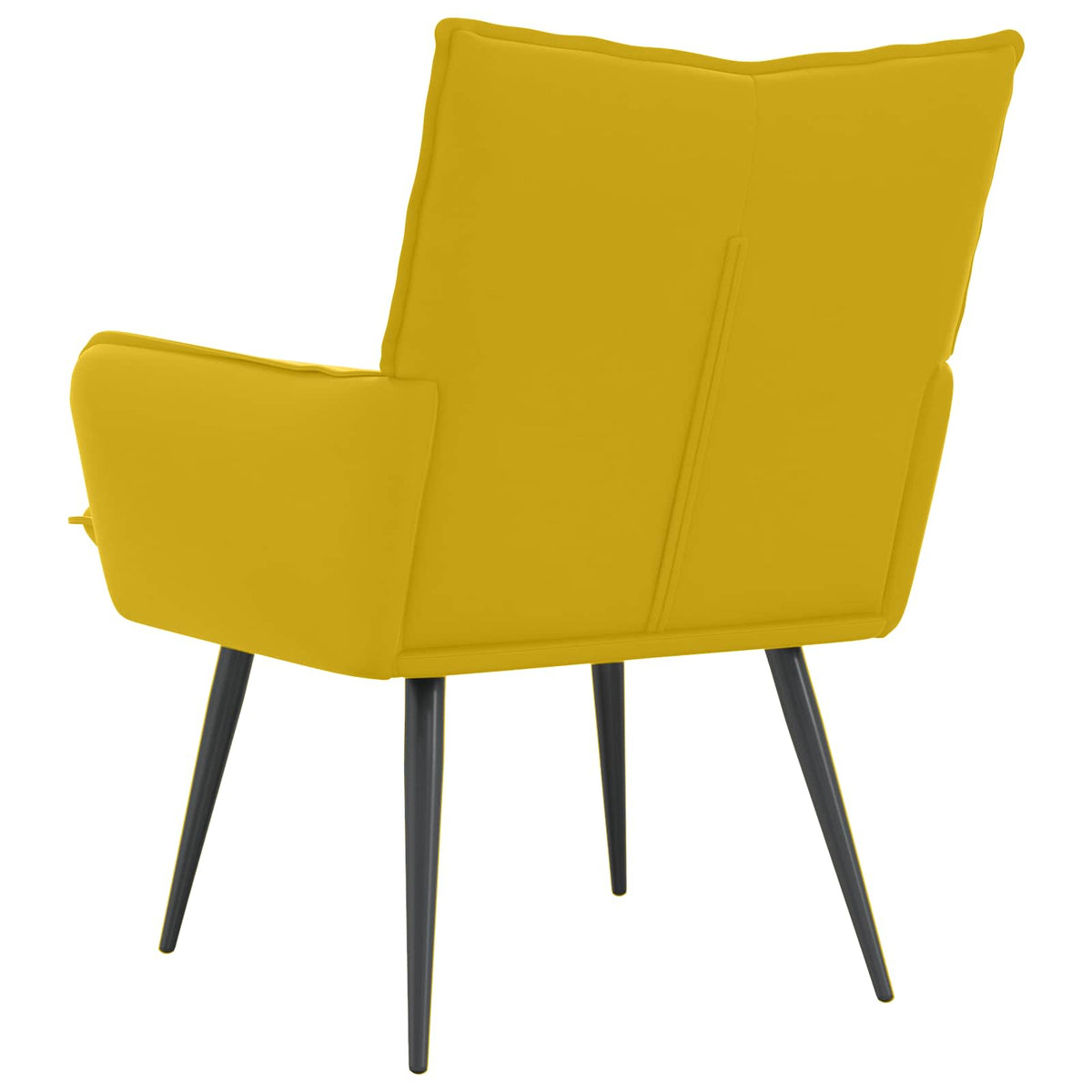 Fauteuil Geel fluweel