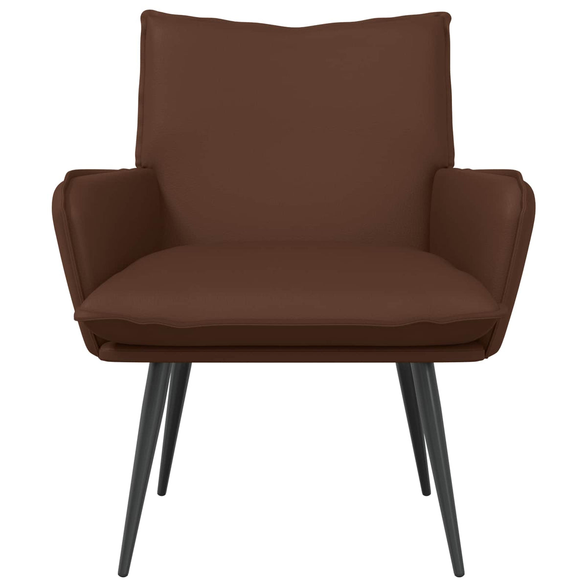 Fauteuil Bruin Kunstleer