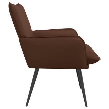 Fauteuil Bruin Kunstleer