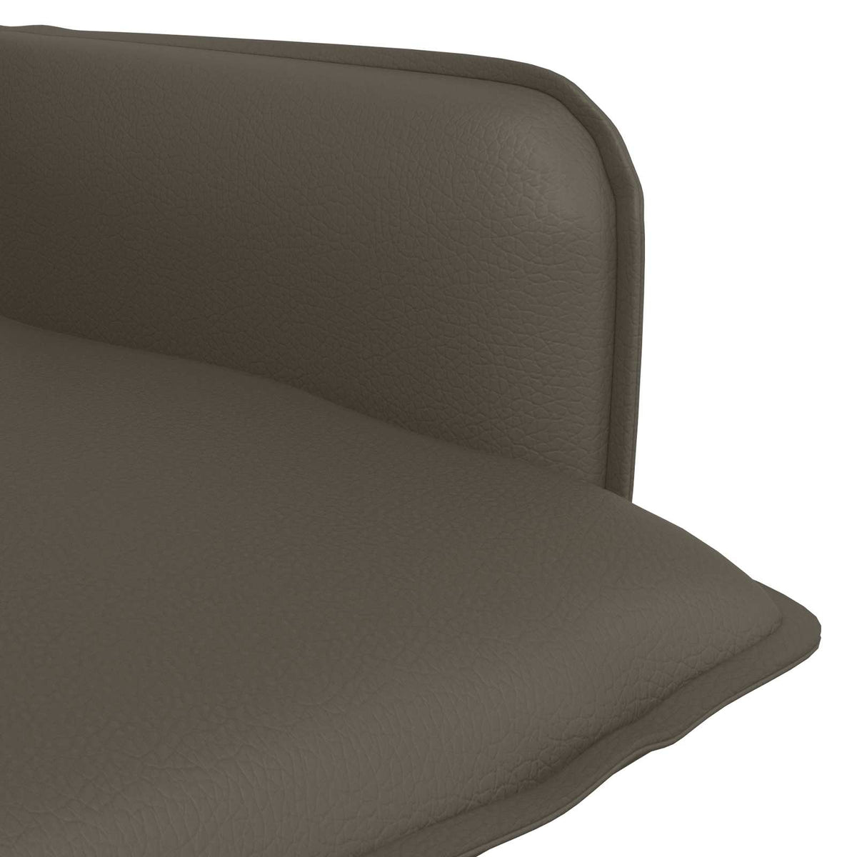 Fauteuil Grijs Kunstleer