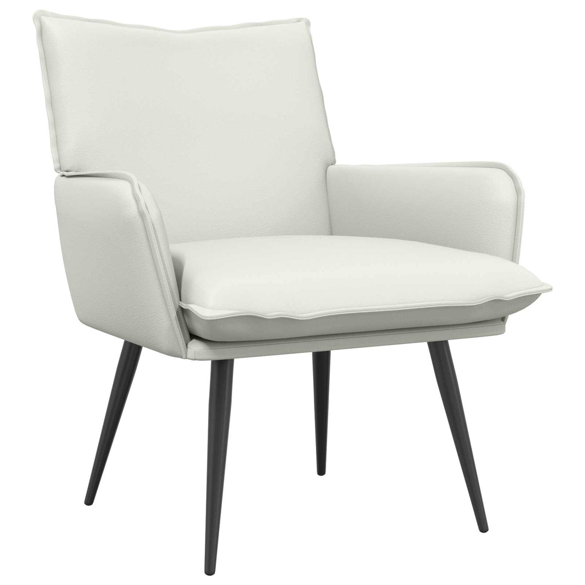 Fauteuil Wit Kunstleer