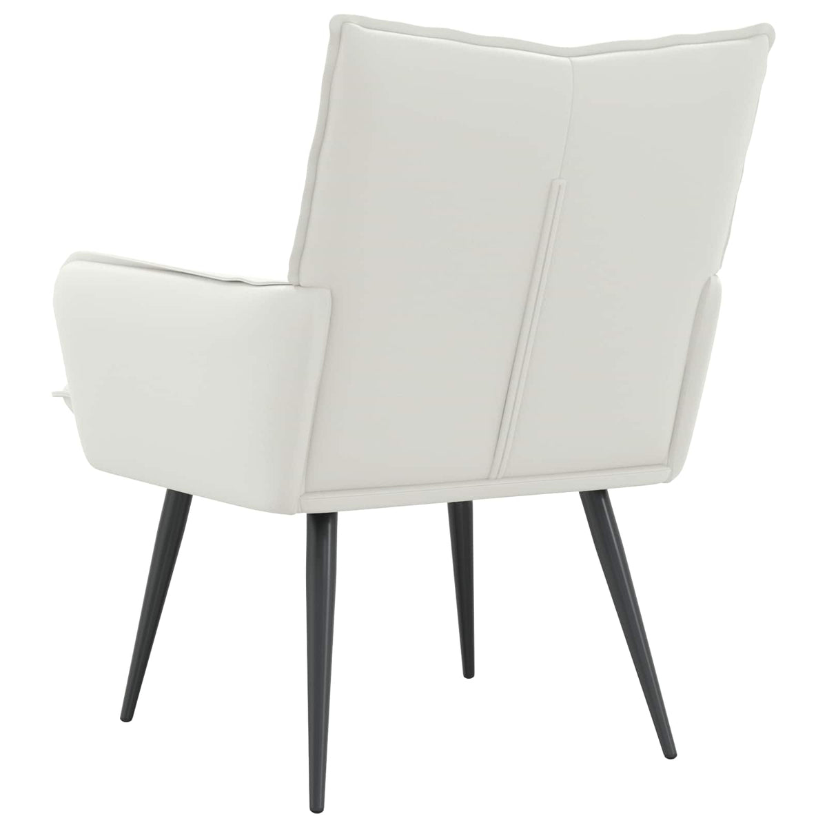 Fauteuil Wit Kunstleer