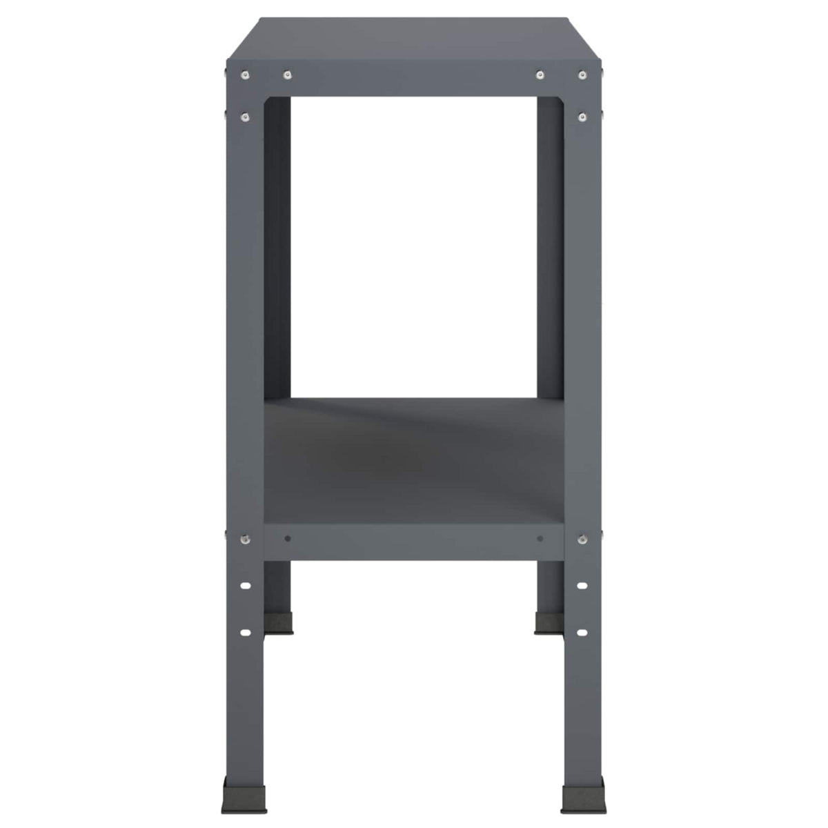 Planttafel 100 x 40 x 80 cm Gepoedercoat staal Antraciet