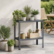 Plantentafel 80x40x80 cm gepoedercoat staal antraciet