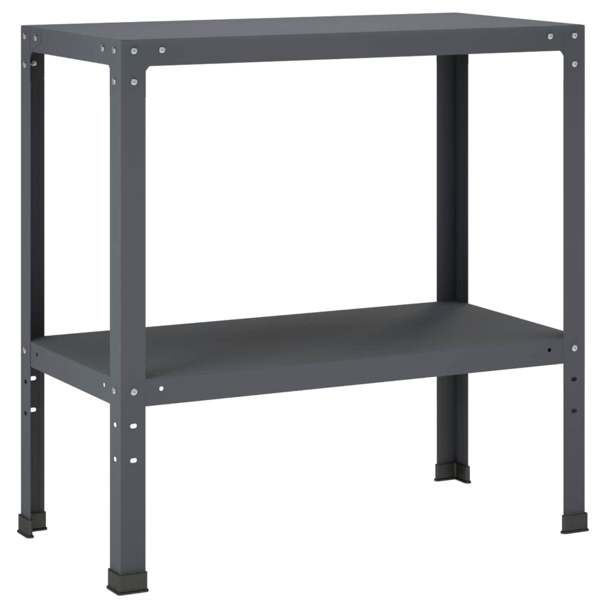 Planttafel 60 x 40 x 80 cm Gepoedercoat staal Antraciet