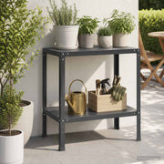 Plantentafel 80x50x80 cm staal zwart