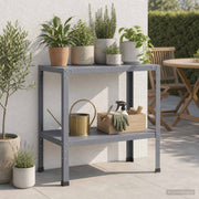 Planttafel 80x50x80 cm gepoedercoat staal antraciet