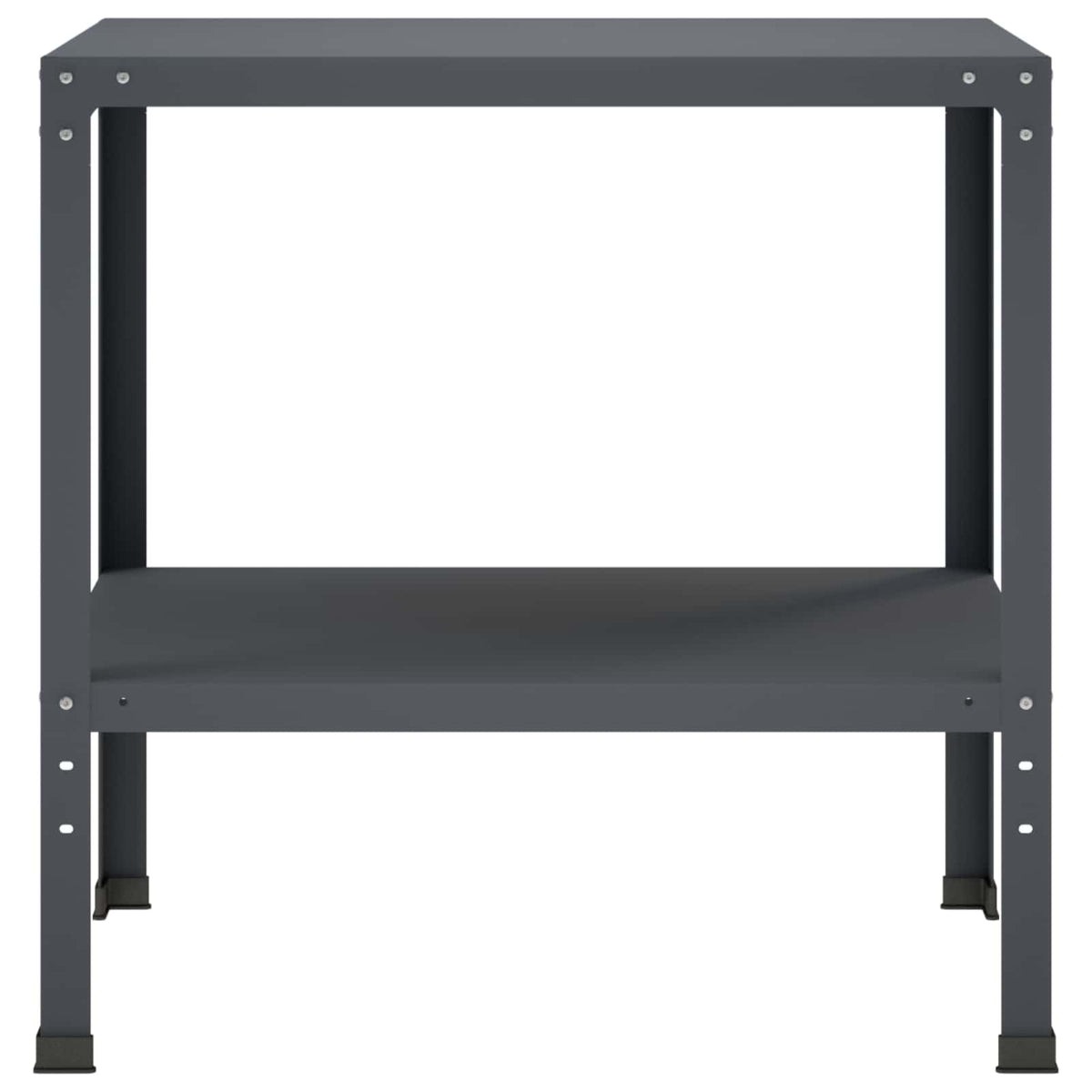 Planttafel 80 x 50 x 80 cm Gepoedercoat staal Antraciet