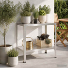 Planttafel 80x50x80 cm roestvrij staal