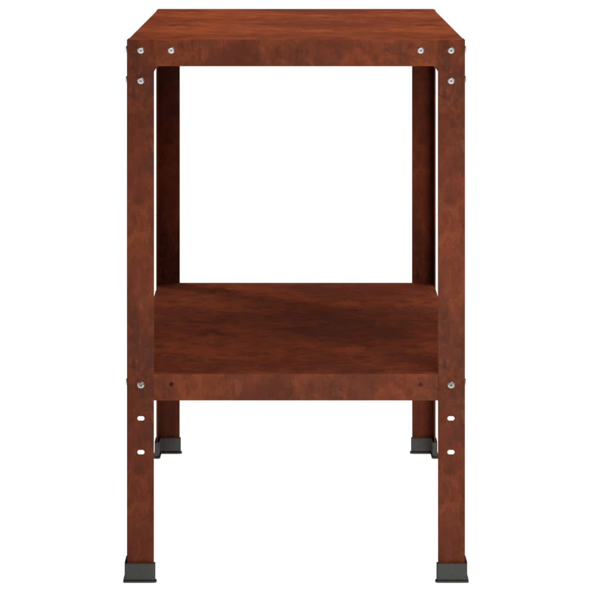 Planttafel 80 x 50 x 80 cm weervast staal Roestkleurig