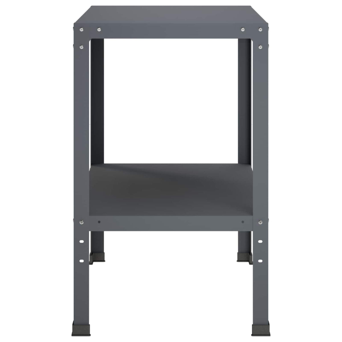 Planttafel 60 x 50 x 80 cm Gepoedercoat staal Antraciet